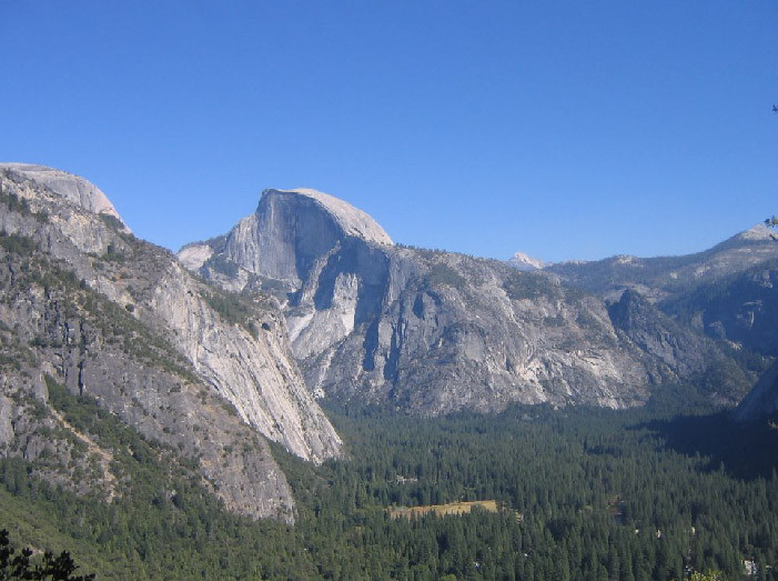 Yosemite National Park mountains